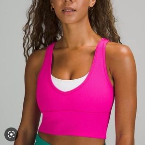 Lulu lemon Pivot tank-bright pink.